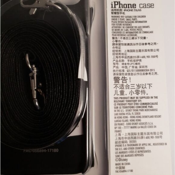 Disney Minnie Mouse IPhone Cover Purse 7 6S Polka Dot Bow Crossbody Wallet - Picture 6 of 9